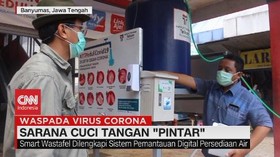 VIDEO: Sarana Cuci Tangan 'Pintar'