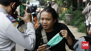 Tak Pakai Masker, Warga Bandung Bisa Didenda Rp100 Ribu