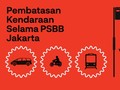 INFOGRAFIS: Pembatasan Kendaraan Selama PSBB di Jakarta
