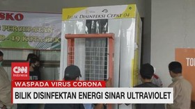 VIDEO: Bilik Disinfektan Energi Sinar Ultraviolet