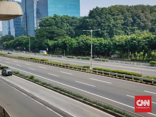 Minggu Pagi, Beberapa Gerbang Tol Dalkot Jakarta Ditutup