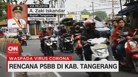 VIDEO: Rencana PSBB di Kab. Tangerang
