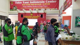 Mentan Sebut Animo Belanja di Pasar Mitra Tani Meningkat
