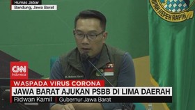 VIDEO: Jawa Barat Ajukan PSBB di Lima Daerah