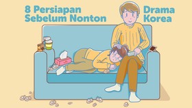 INFOGRAFIS: 8 Persiapan Sebelum Nonton Drama Korea