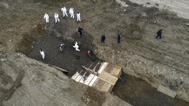 New York Makamkan Korban Corona di Pulau Jasad Tak Dikenal