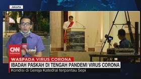VIDEO: Ibadah Paskah Dilakukan Secara 'Live Streaming'