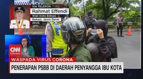 VIDEO: Penerapan PSBB di Daerah Penyangga Ibu Kota (3/3)