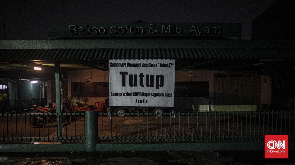 FOTO: Sepi Tongkrongan Kami di DKI
