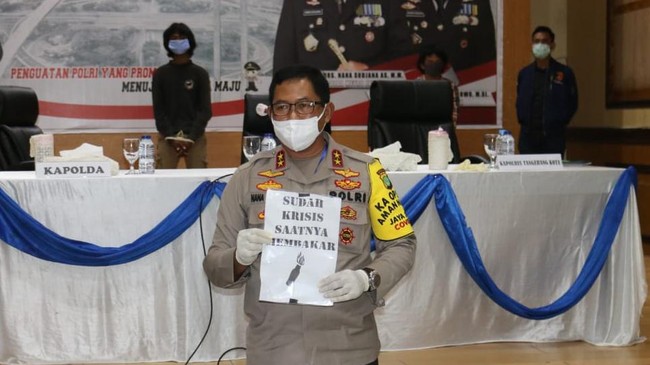 Polisi akan mengembangkan aksi vandalisme 'kill the rich' yang dilakukan kelompok anarko, di Kota Tangerang, ke daerah lainnya di Indonesia.