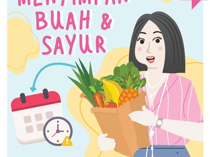 Tahukah Bunda Cara Menyimpan Buah & Sayur yang Tepat