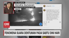 VIDEO: Fenomena Suara Dentuman Pada Sabtu Dini Hari