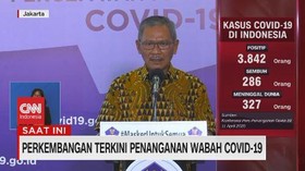 VIDEO: Kasus Positif Corona Bertambah Menjadi 3842