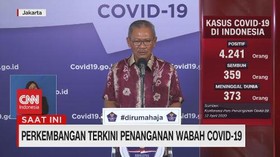 VIDEO: Kasus Positif Corona Bertambah Menjadi 4241