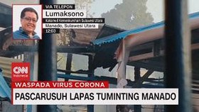 VIDEO: Pascarusuh Lapas Tuminting Manado