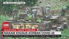 VIDEO: Makam Khusus Korban Covid-19