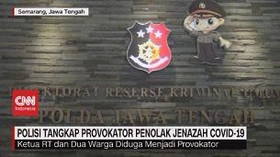 VIDEO: Polisi Tangkap Provokator Penolak Jenazah Covid-19