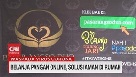 VIDEO: Belanja Pangan Online, Solusi Aman di Rumah