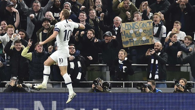 FOTO: Harry Kane Bisa Jadi Pemain Termahal Dunia di MU