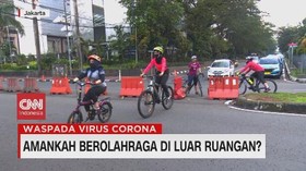 VIDEO: Aman Berolah Raga Saat Corona