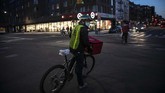 FOTO: Sunyi New York saat Pandemi New York, kota yang tak pernah tidur kini berubah senyap bak kota hantu di tengah penyebaran pandemi virus corona.