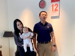 Ahok Ungkap Perasaannya Punya Bayi di Usia 53 Sambil WFH
