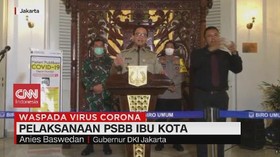 VIDEO: Anies: Ojol Tidak Diperbolehkan Angkut Penumpang
