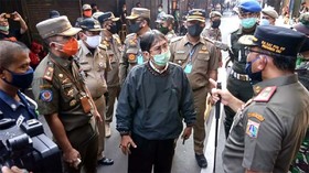 150 Petugas Satpol PP Akan Awasi 8 Titik CFD Jakpus Besok