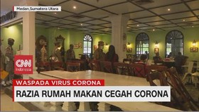 VIDEO: Razia Rumah Makan Cegah Corona
