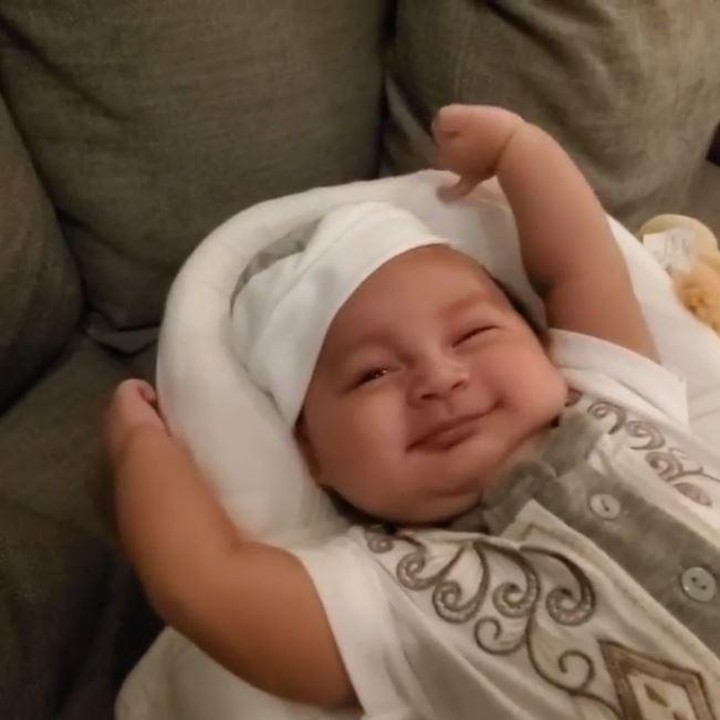 <p>Semoga selalu sehat dan tumbuh menjadi anak yang saleh ya, Kiano. (Foto: Instagram @baimwong)    </p>