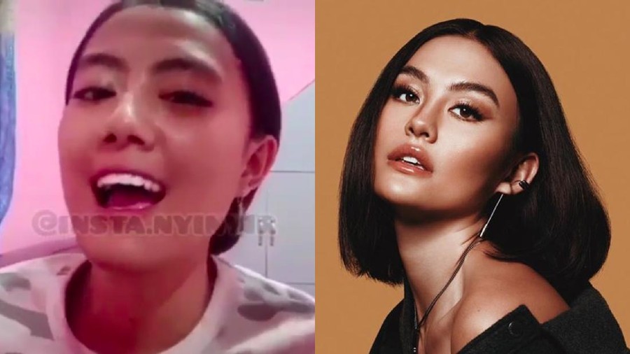 Heboh video perempuan mirip Agnez Mo tersebar di Instagram.