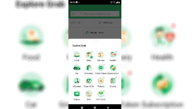 Hingga Senin (13/4) pukul 08.42 WIB, Gojek dan Grab masih menonaktifkan layanan angkut penumpang ojek online (ojol) di aplikasi.