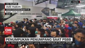 VIDEO: PT. KCI Soal Penumpukan Penumpang Saat PSBB