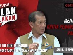 Sebentar Lagi, Letjen Doni Monardo Jawab Kritik Soal Corona