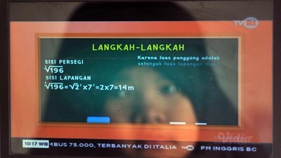 img-title Perubahan Jadwal Belajar dari Rumah di TVRI