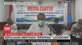 VIDEO: Kepulauan Mentawai Terapkan 'Lockdown'