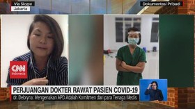 VIDEO: Perjuangan Dokter Rawat Pasien Covid-19