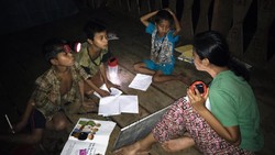 Begini Cara Orang Rimba di Jambi Terapkan Aturan Jaga Jarak