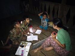 Begini Cara Orang Rimba di Jambi Terapkan Aturan Jaga Jarak