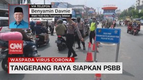 VIDEO: Tangerang Raya Siapkan PSBB