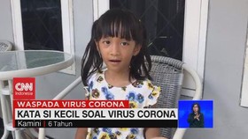 VIDEO: Kata Si Kecil Soal Virus Corona