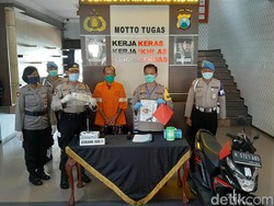 Baru 3 Hari Bebas Karena Corona, Pria Ini Sudah Curi Motor Lagi