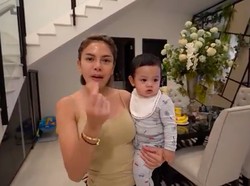 Rayakan Ultah Anak Ketiga, Nikita Mirzani Bagikan 500 Sembako