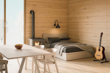 7 Inspirasi Desain Kamar Rumah Minimalis Bertema Kayu - Foto 1