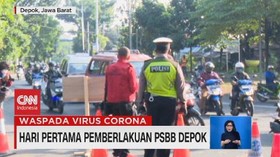 VIDEO: Melihat Situasi Hari Pertama Pemberlakuan PSBB Jabar
