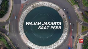 VIDEO: Lalu Lintas Jakarta Saat PSBB