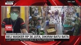 VIDEO: Beli Masker Rp 36 Juta, Dikirim Batu Bata