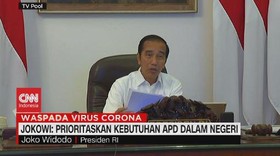 VIDEO: Jokowi: Prioritaskan Kebutuhan APD Dalam Negeri