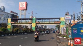 Hari Pertama PSBB Depok, Sejumlah Jalan dan Stasiun KRL Sepi