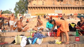 VIDEO: Kota Suci di India Kosong Saat Pandemi Corona